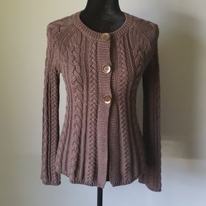 EUC Gap Brown Cardigan size XS